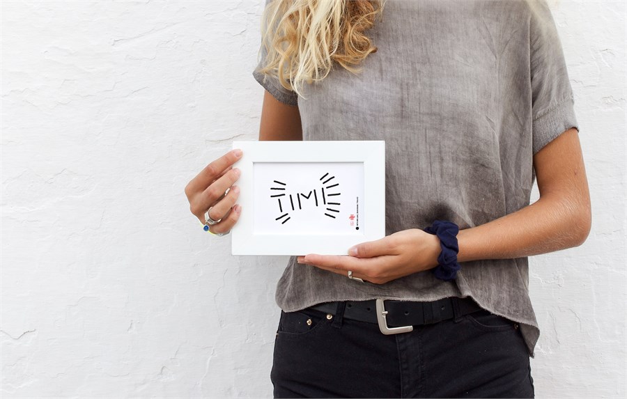 Time #2 in Melina's hands